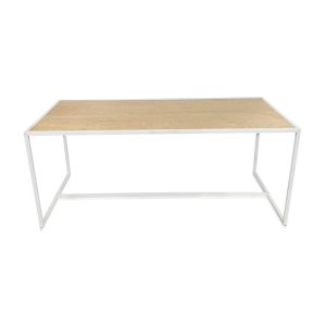 Parson White Table (Maple Top)