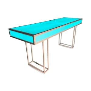 8ft Illuminated Bar Table