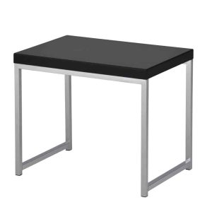 Black Club End Table