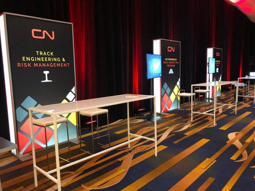 BALI TABLE AND ILLUMINATED WALL EVENT 1 | Modern Event Rental Nashville event led scenic wall for nashville