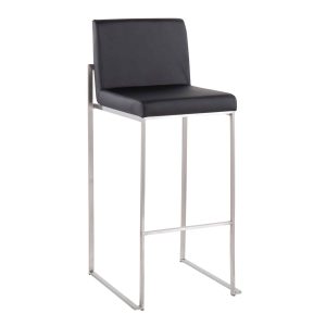 Payton Black Bar Stool